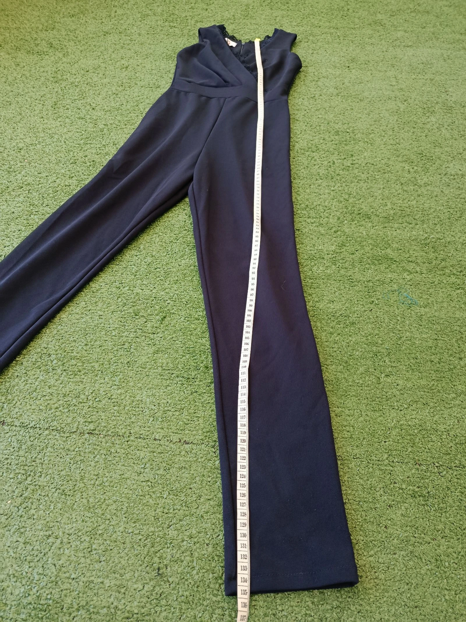 Combinado sin mangas azul marino detalles de telle WalG nuevo – photo 5
